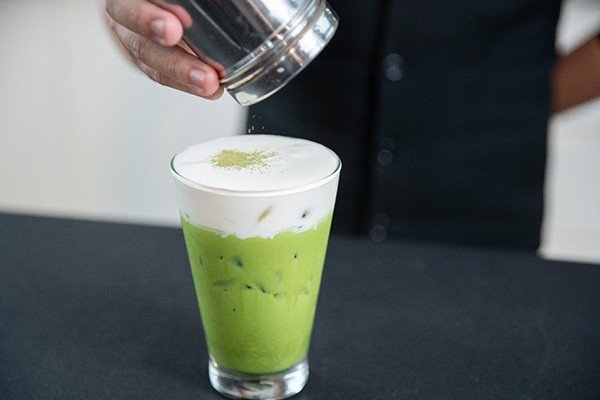 Công Thức Matcha Macchiato Béo Ngậy, Thơm Lừng Tại Nhà Matcha macchiato thơm ngon và phổ biến trên mạng xã hội
