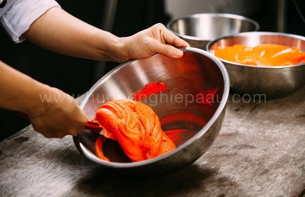 Màu cam tự nhiên rực rỡ từ củ cà rốt