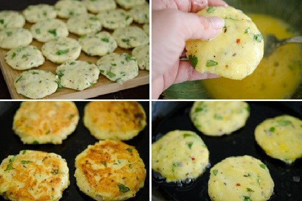 Món bánh khoai tây chùm ngây giàu dinh dưỡng dành cho bé ăn dặm
