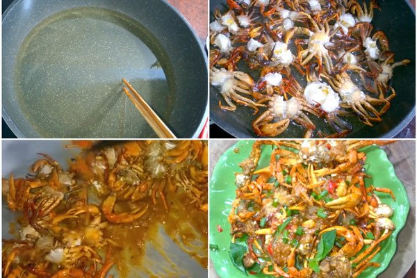 Món cua đồng rang me hấp dẫn với nước sốt me sánh mịn