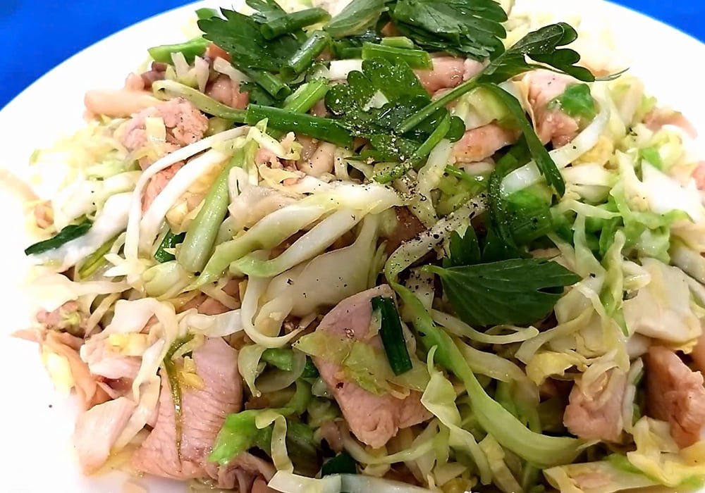 Món gà xào bắp cải đơn giản nhưng ngon miệng