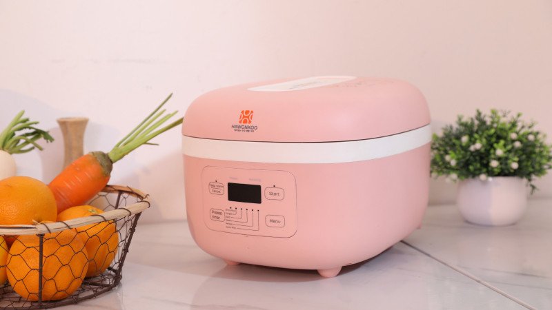 Nấu cháo ngao trong nồi cơm điện tiện lợi