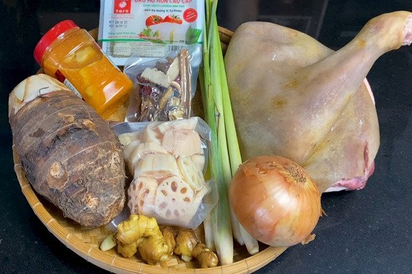 Nguyên liệu chính cho món lẩu dê hầm thuốc bắc bổ dưỡng