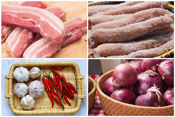 Nguyên liệu chính làm món thịt kho củ cải muối hấp dẫn