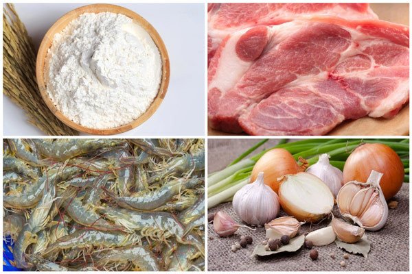 Nguyên liệu làm bánh ram ít