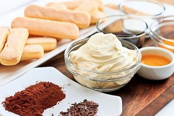 Nguyên liệu làm bánh Tiramisu Socola chuẩn vị Nấu Chuẩn Ăn Ngon