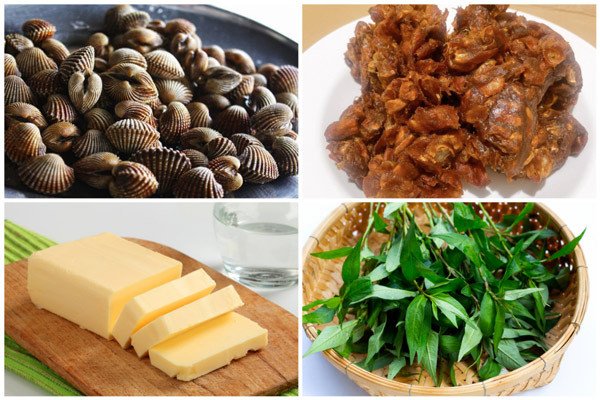 Nguyên liệu tươi ngon cho món sò huyết rang me chua ngọt tại nhà