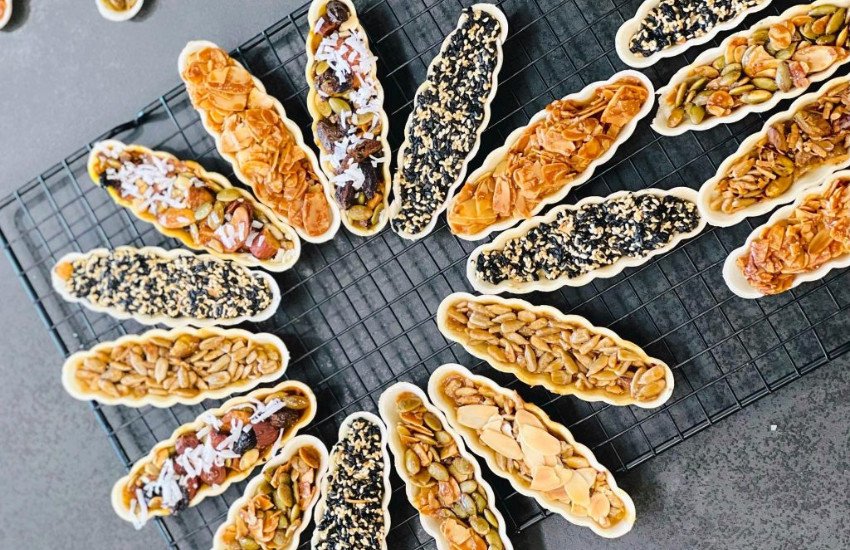 Những chiếc bánh thuyền hạt thơm ngon chuẩn vị cho cả gia đình