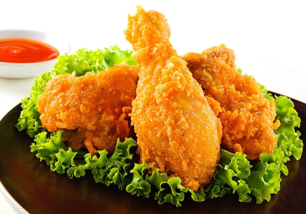 Những miếng đùi gà chiên xù giòn tan, hấp dẫn