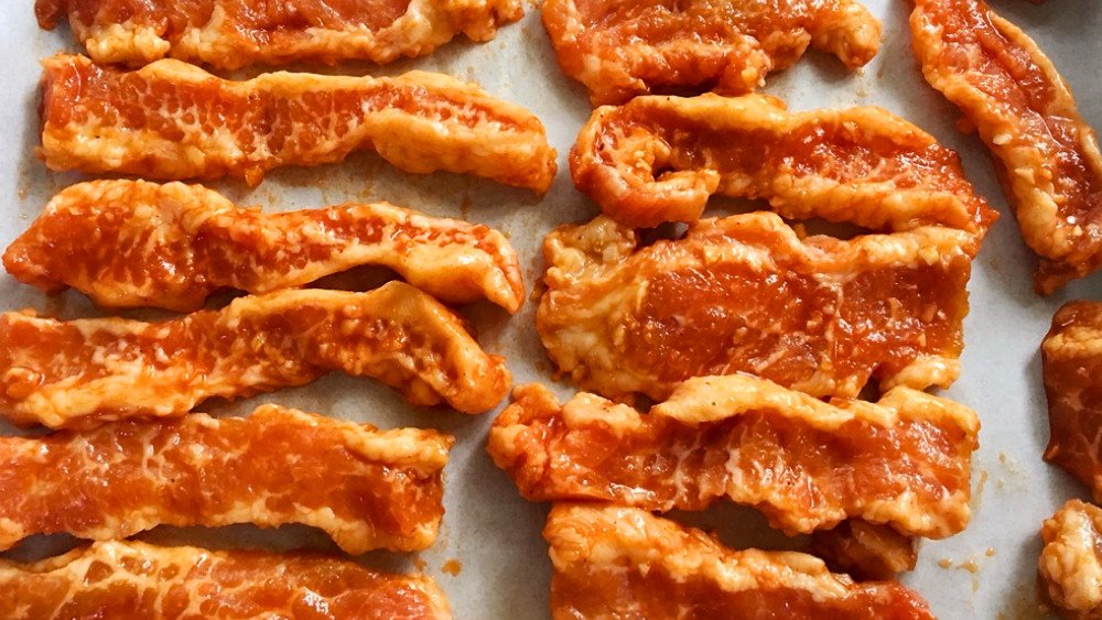 Nõng heo nướng vàng giòn trong nồi chiên không dầu