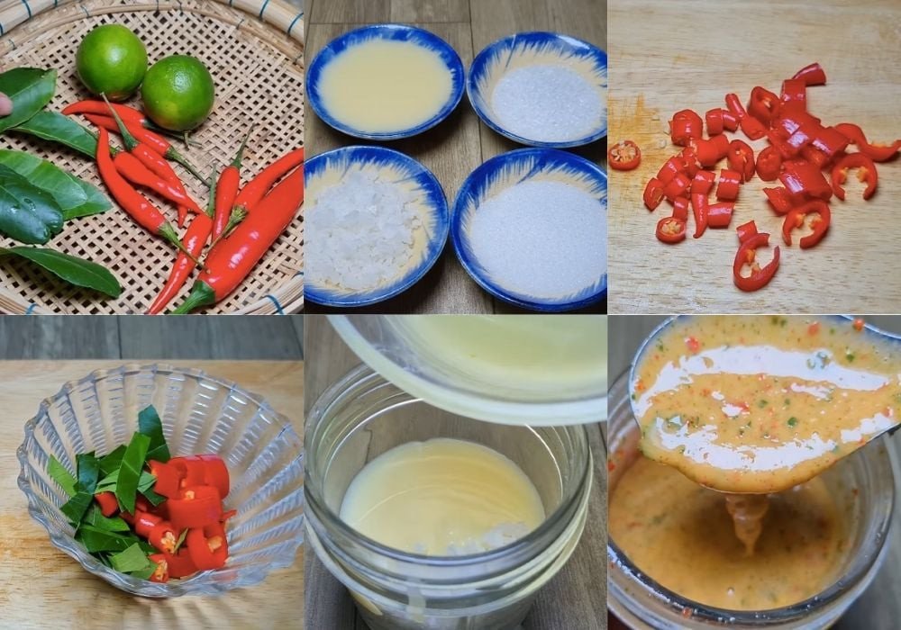 Nước chấm sữa đặc béo ngậy độc đáo
