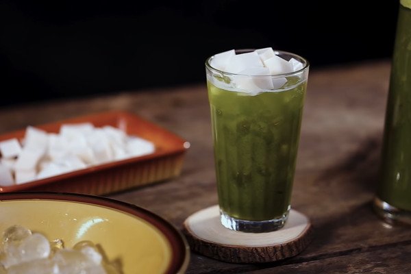 Nước rau má đậu xanh thơm ngon bổ dưỡng