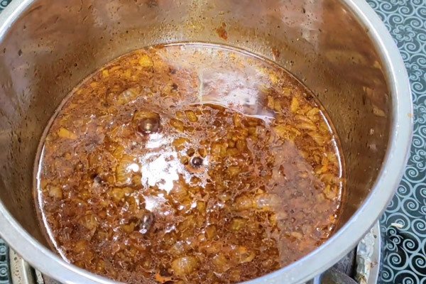 Nước sốt hủ tiếu chay khô đậm đà hương vị