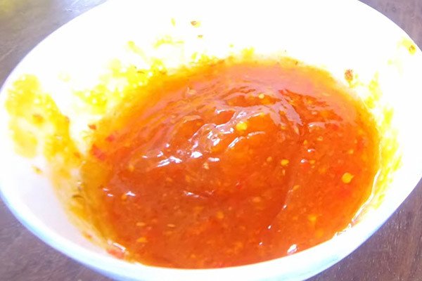 Nước sốt muối ớt thơm ngon, đậm đà