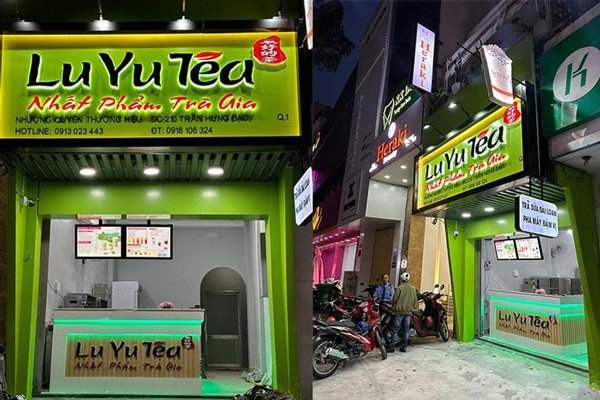 Quán trà sữa take away với chi phí đầu tư hiệu quả