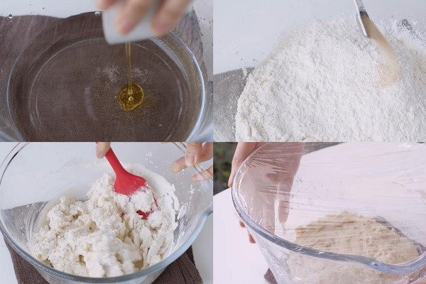 Quy trình làm đế bánh pizza không cần nhồi bột
