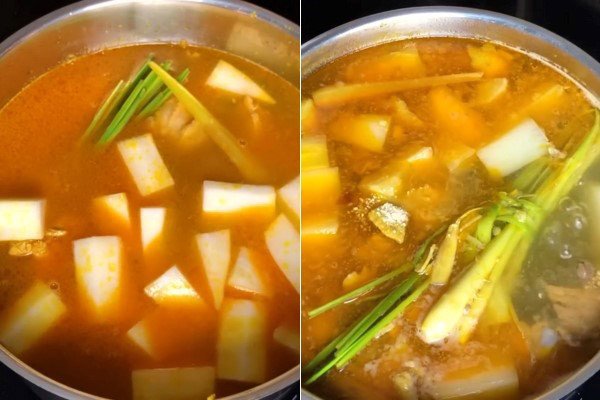 Quy trình nấu lẩu gà hầm sả tại nhà ngon chuẩn vị