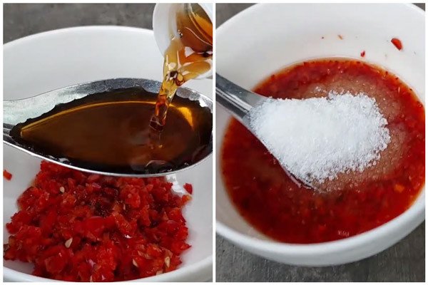 Quy trình pha chế nước xốt để nướng ốc tỏi thơm ngon