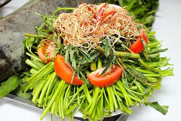 Rửa sạch các loại rau