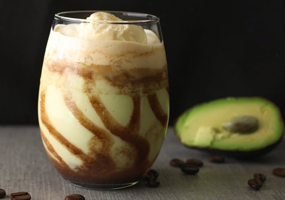 Sinh tố bơ cà phê