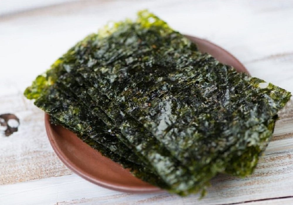 Snack rong biển sấy giòn bổ dưỡng chế biến tại nhà bằng nồi chiên