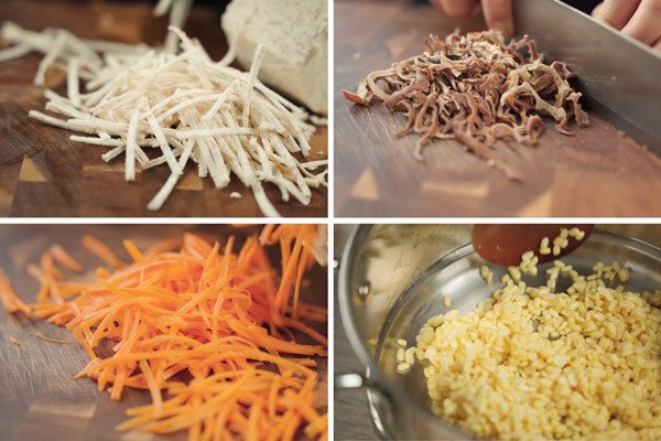 Cách Làm Chả Giò Chay Giòn Ngon Chuẩn Vị Gia Đình Việt Sơ chế các nguyên liệu làm chả giò chay