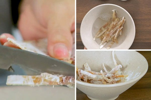 Hướng Dẫn Chi Tiết Các Cách Làm Mực Khô Rim Chuẩn Vị Sơ chế mực khô để rim nước mắm tỏi