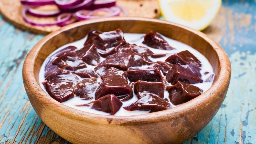 sơ chế nguyên liệu làm pate gan