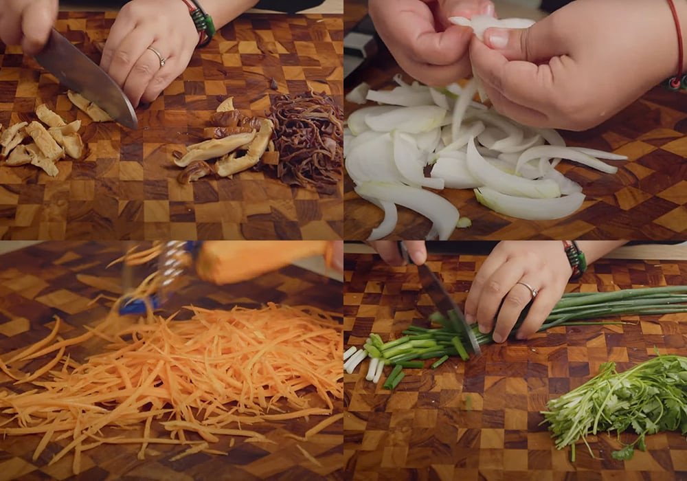 Sơ chế rau củ