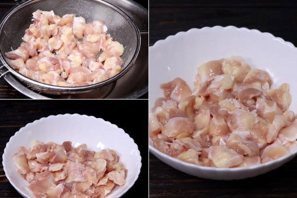 Sơ chế và ướp sụn gà giòn ngon