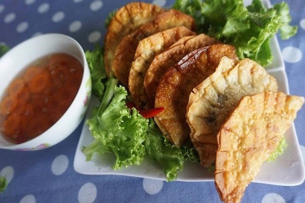 Sủi cảo chiên giòn tan hấp dẫn