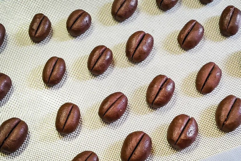 Tạo hình bánh quy cà phê độc đáo và đẹp mắt