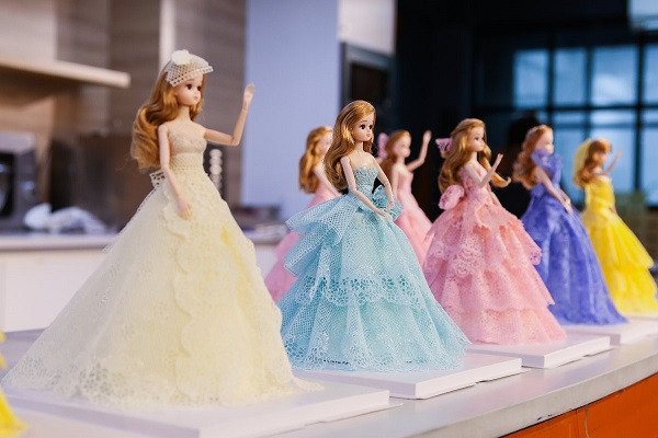 Tạo hình cô dâu từ Sugar Veil có thể trưng bày lâu dài