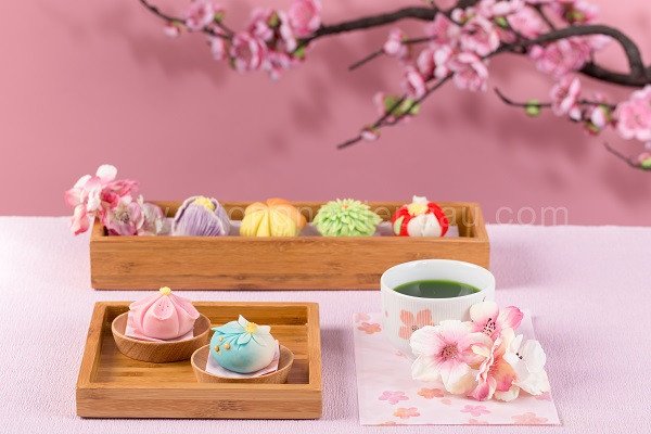 Tạo hình Nerikiri tuyệt đẹp phản ánh vẻ đẹp thiên nhiên
