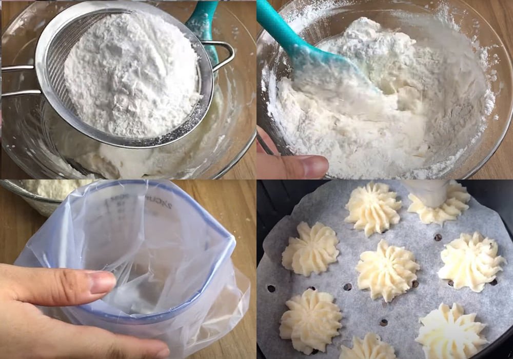 Tạo hình những chiếc bánh quy giòn tan bắt mắt