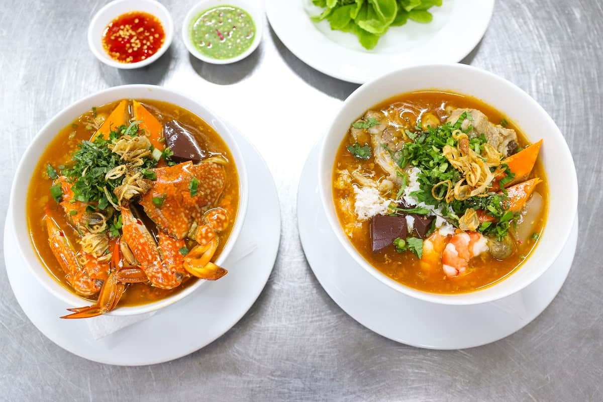 Thành phẩm bánh canh thơm ngon hấp dẫn