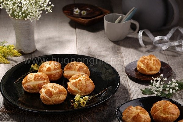 Thành phẩm bánh su kem