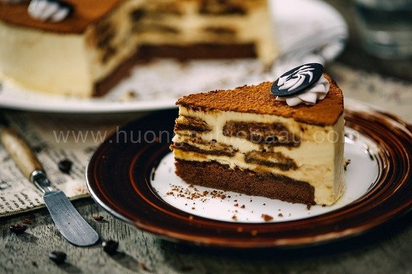 Thành phẩm bánh Tiramisu truyền thống Ý