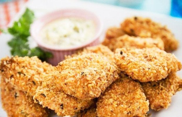 Thành phẩm cá hồi nướng phô mai vàng ươm hấp dẫn sẵn sàng thưởng thức