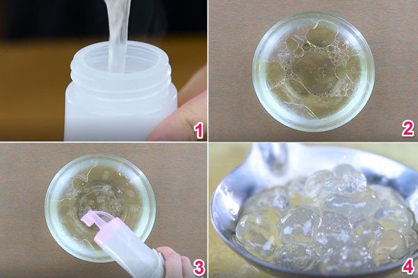 Thành phẩm trân châu trắng giòn dai sau khi hoàn thành tại nhà