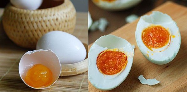 Thành phẩm trứng muối đạt yêu cầu