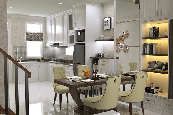 Thiết kế nội thất 3D chân thực