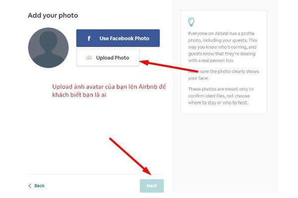 Thiết lập hồ sơ cá nhân host trên Airbnb