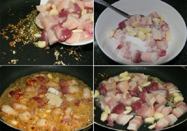 Thịt ba rọi kho tiêu xanh thơm ngon, hấp dẫn cho bữa cơm gia đình