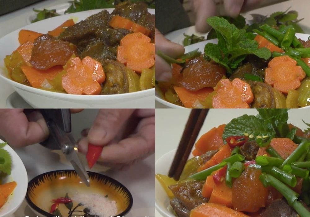 Thưởng thức món phở bò kho thơm ngon đúng điệu
