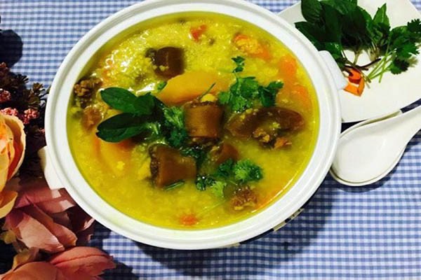 Tô cháo đuôi bò thơm ngon
