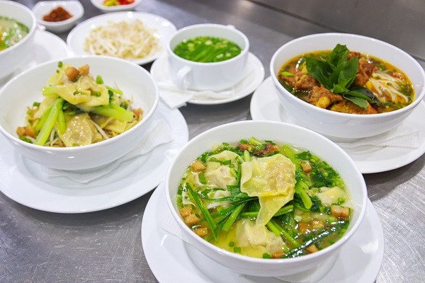 Tô hủ tiếu mì hoàn chỉnh