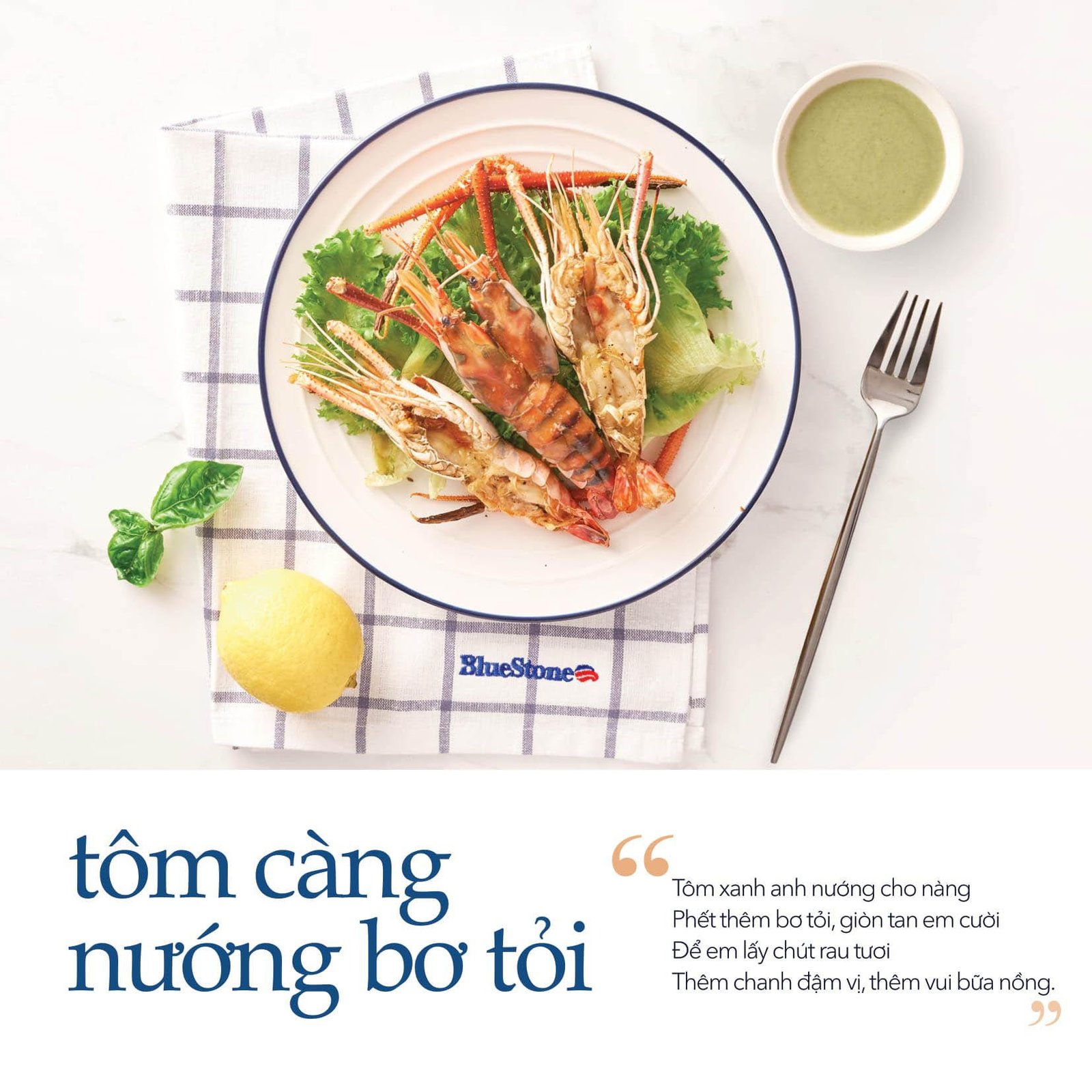Tôm càng nướng bơ tỏi vàng ươm hấp dẫn