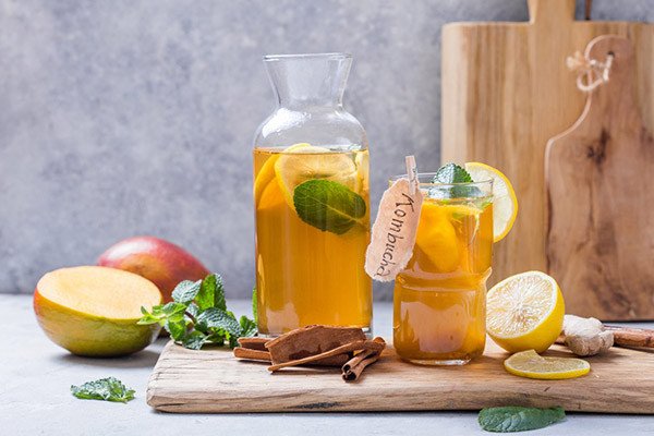 Trà Kombucha thành phẩm tươi mát
