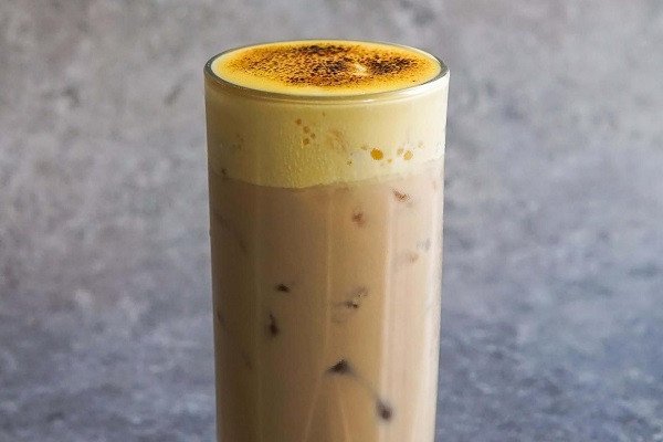 Trà sữa kem trứng cháy
